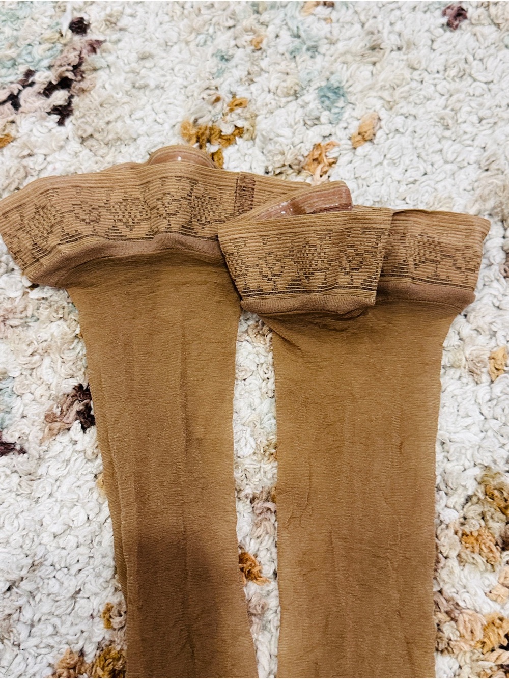 Hanes Women's Tan Sheer Knee-High Socks